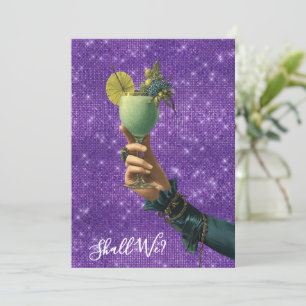 Convites *~* A101 FOTO 2  Coquetel Ornamentado   DESPEDIDA 