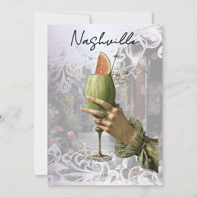 Convites *~* A101 FOTO 4 Coquetel Nashville DESPEDIDA DE SO (Frente)