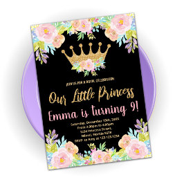 Convites à Aniquilação da Princesa Princesa Negra 