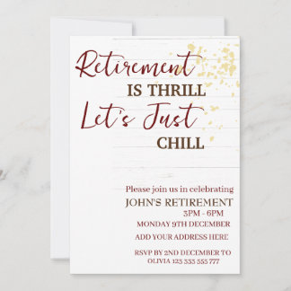 Convites A aposentadoria personalizada é Vamos de emoção si