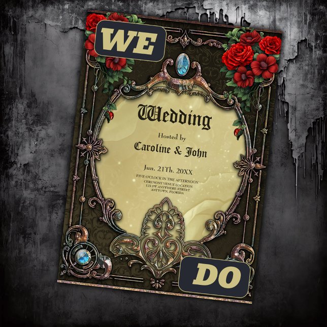 Convites A armação ostenta um design opulente (Criador carregado)