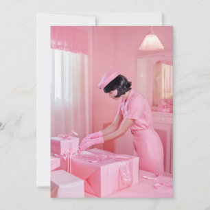 Convites A Arte da Maçã Rosa