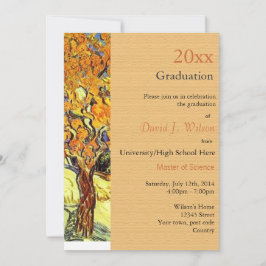 Convites A Árvore de Morango, graduação de Vincent van Gogh
