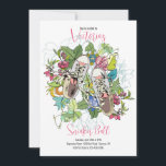 Convites à Bola do Sneaker<br><div class="desc">Um convite de festas de tênis perfeito para uma festa casual de aniversário de uma garota. (Imagem de macrovetor_officon Freepik). O cartão é fácil de personalizar com seu texto, fonte e cor da fonte. Não exatamente o que você está procurando? Todos os nossos produtos podem ser personalizados para atender às...</div>