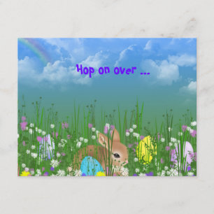 Convites A caça do ovo da páscoa convida