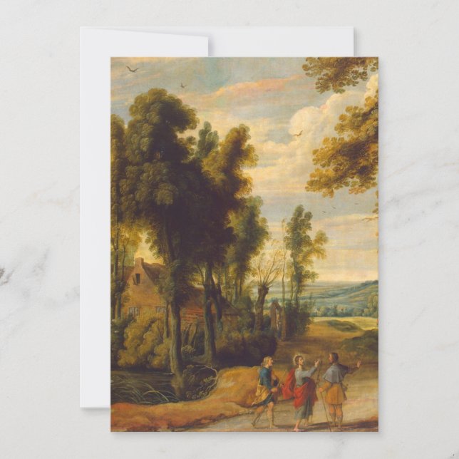 Convites A Caminhada Para Emaús Com Cristo (Frente)