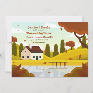 Convites A Casa da Avó Nós Vamos 