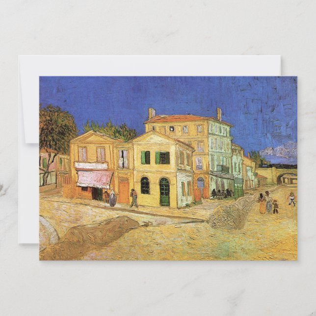 Convites A Casa de Van Gogh em Arles, Festa de Confraterniz (Frente)