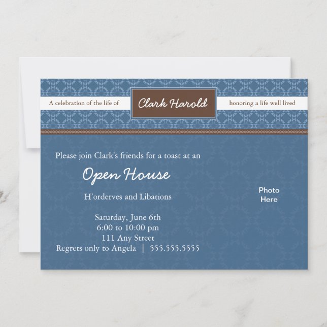 Convites A celebração da vida convida (Frente)