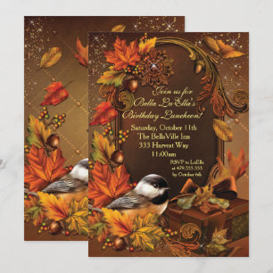 Convites à Celebração de Aniversário da Colheita d