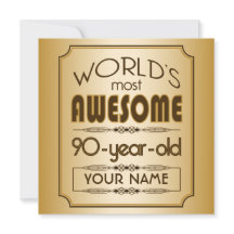 A celebração de aniversário do 90 Dourado é a melh