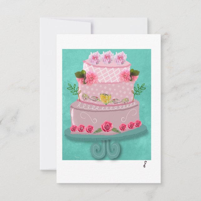 Convites A Celebração Rosey (Frente)