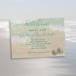 Convites A Cerimônia Privada dos Dólares de areia ligava o 