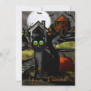 Convites A Colinas Assombrada Art HALLOWEEN