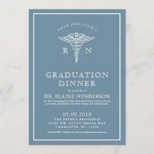 Convites A cor feita sob encomenda da graduação médica