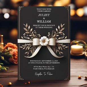 Convites A Corda Floral Que Estamos A Casar Casando