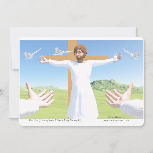 Convites A Crucificação de Jesus (Frente)