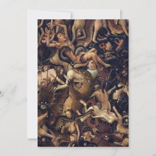 Convites A Crucificação O Último Acórdão De Jan Van Eyck (Frente)