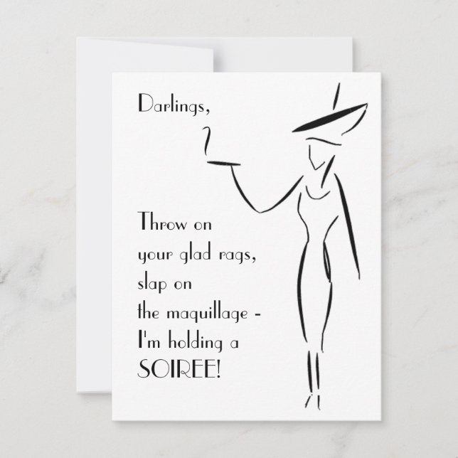 Convites A Dama do Chapéu Grande #1 (Frente)