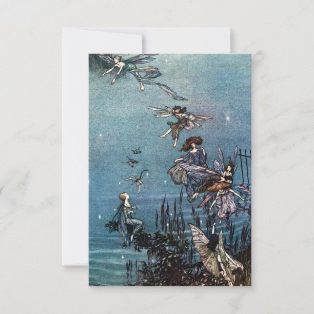 Convites à dança de fadas (Frente)