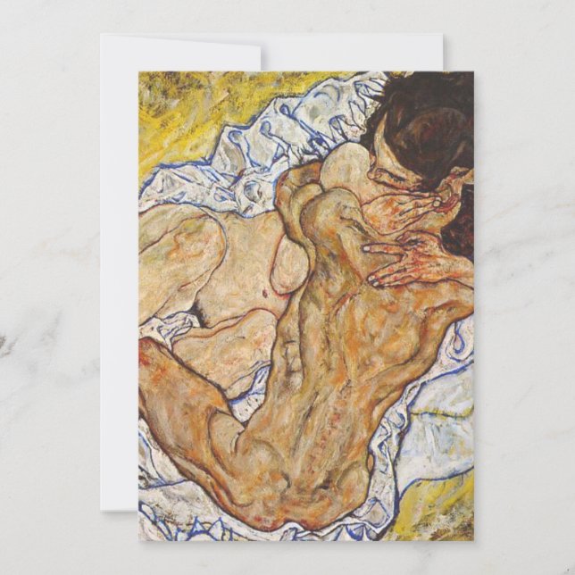 Convites A Embrace Egon Schiele (Frente)