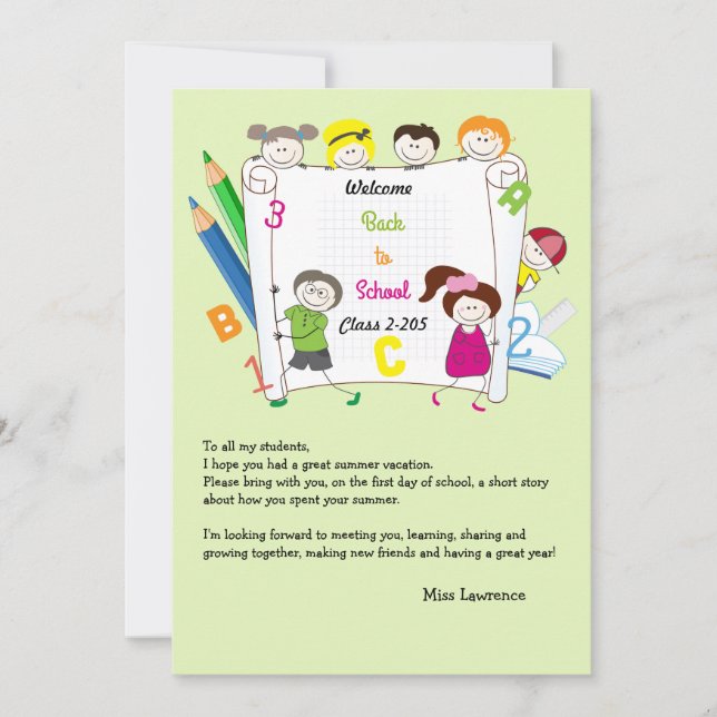 Convites A escola caçoa o disjuntor de gelo Notecard do (Frente)