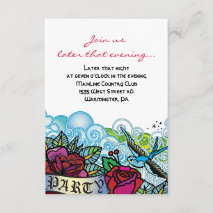 Convites A ESTRELA BLUEBIRD DE DAVID Bat Mitzvah