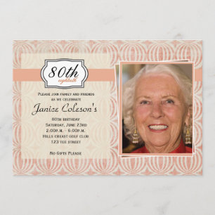 Convites A festa de aniversário adulta da foto das mulheres