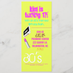 Convites A festa de aniversário convida o tema II her do