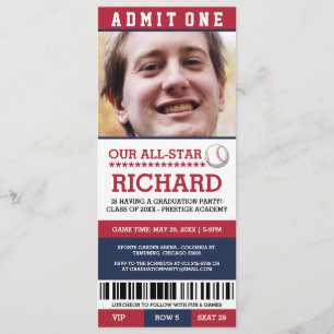 Convites A festa de formatura do basebol convida