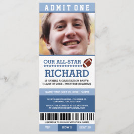 Convites A festa de formatura do futebol convida