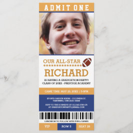 Convites A festa de formatura do futebol convida