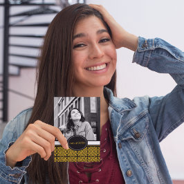 Convites à festa de formatura [Dourado]