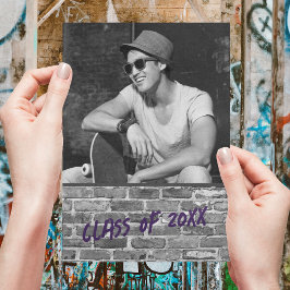 Convites à festa de formatura [Roxo]