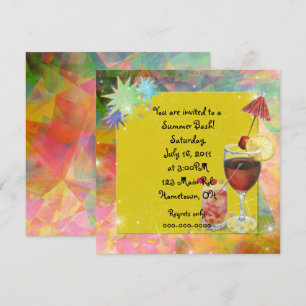 Convites A festança do verão convida