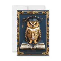 A formatura deseja que a Coruja Vista o Chapéu de