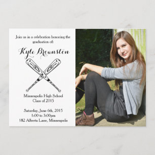 Convites A foto da festa de formatura do jogador de