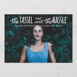 Convites A Foto Do formando Tassel Valia A Pena Do Script H