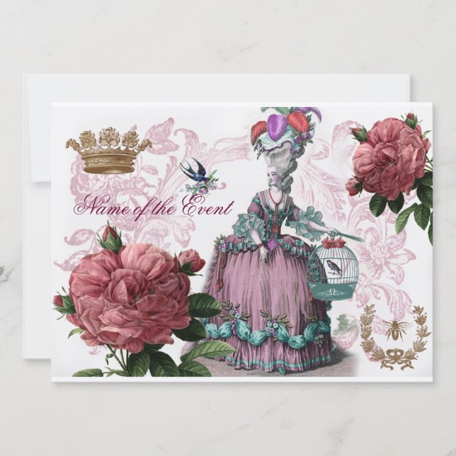 Convites A Gaiola das Aves (Frente)