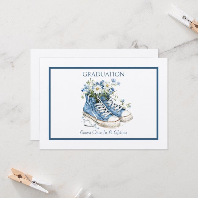 Convites A Graduação Vem Uma Vez Na Vida (Frente/Verso In Situ)