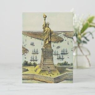 Convites A Grande Estátua de Bartholdi, Estátua da Liberdad