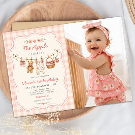 Convites A Joia dos Nossos Olhos Varal de Roupas Foto de An