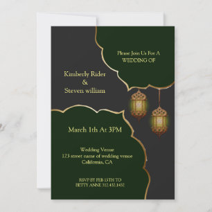 Convites A Lâmpada Islâmica Relâmpago