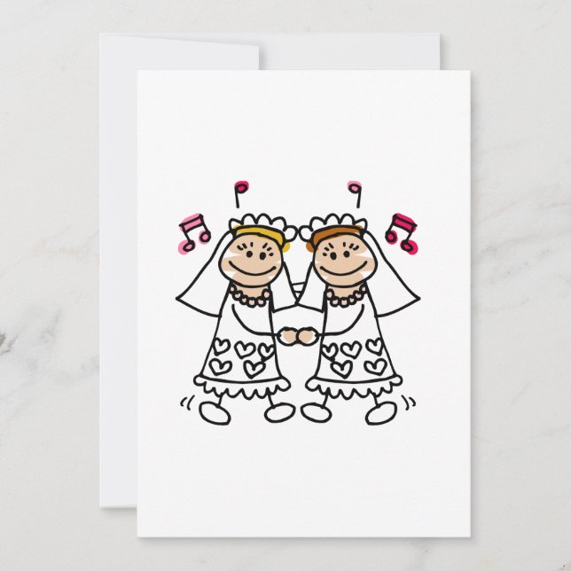 Convites A lésbica dança primeiramente (Frente)