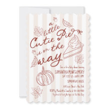 A Little Cutie Pie Fall Baby Shower Rustic