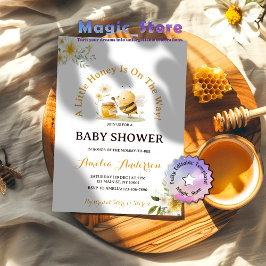 Convites A Little Honey Bee Gender Neutral Baby Shower