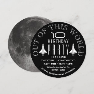 Convites A Lua, Festa de aniversário de Shuttle Espacial