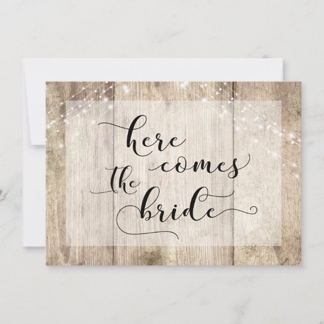 Convites A luz marrom da madeira aparece aqui no Sinal do C (Frente)