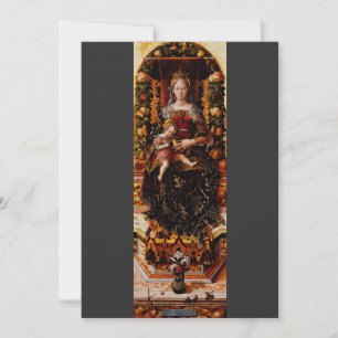 Convites A Madonna della Candeletta de Carlo Crivelli Arte