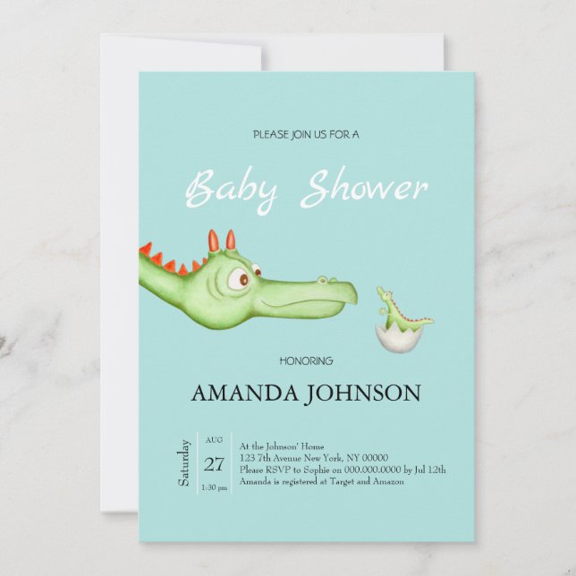 Convites A Mãe de um Dragão (Frente)